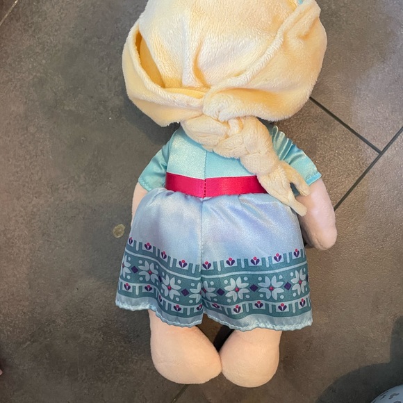 Disney Parks Babies Frozen Elsa Plush Doll Baby Toddler Princess 11 “ - Picture 3 of 4